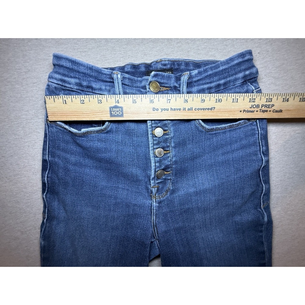 GOOD AMERICAN woman's Blue Jeans Size 4 Strech Fit - Picture 4 of 6